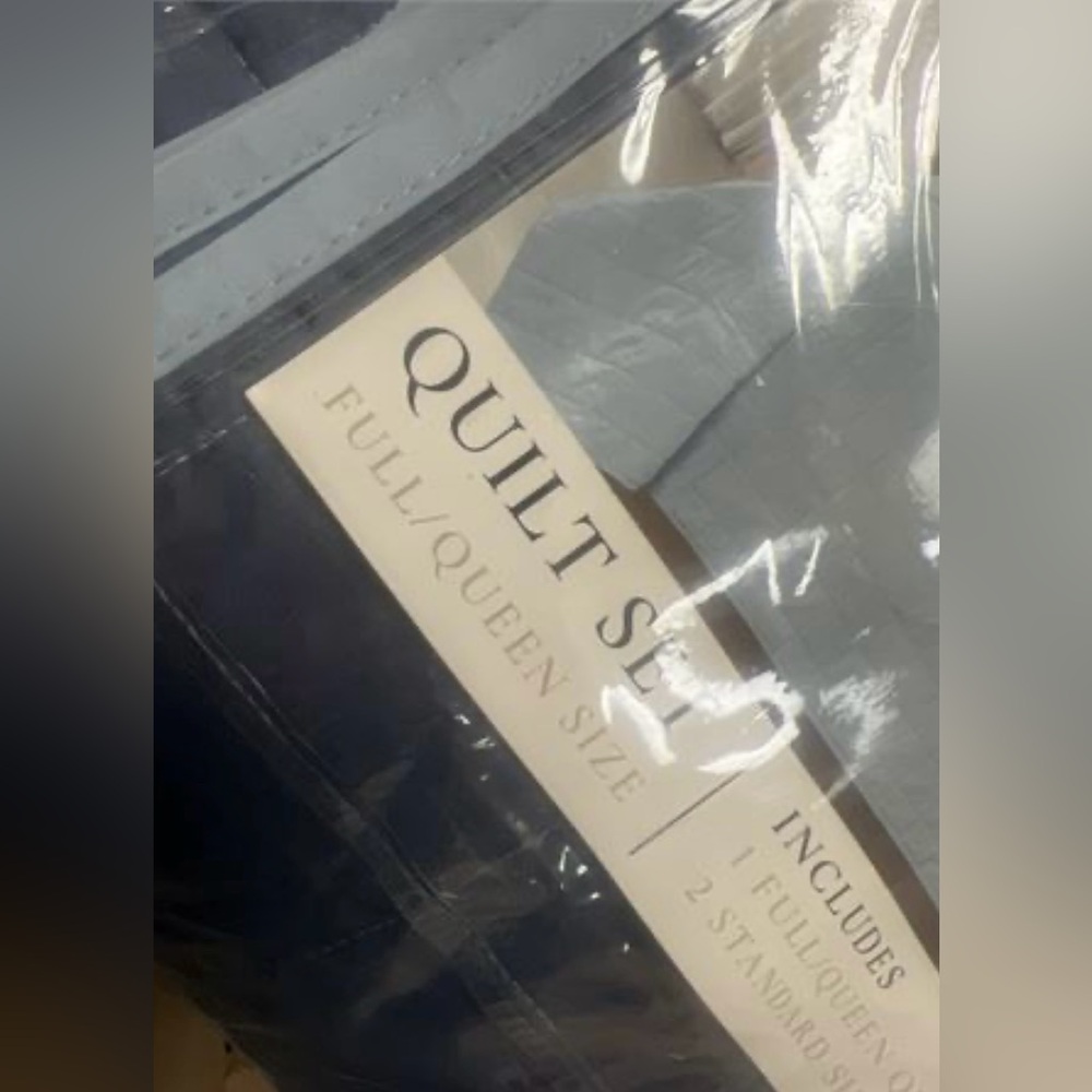 Great Bay Home Reversible Duvet Set Bicolor with Covers Queen - Picture 6 of 7